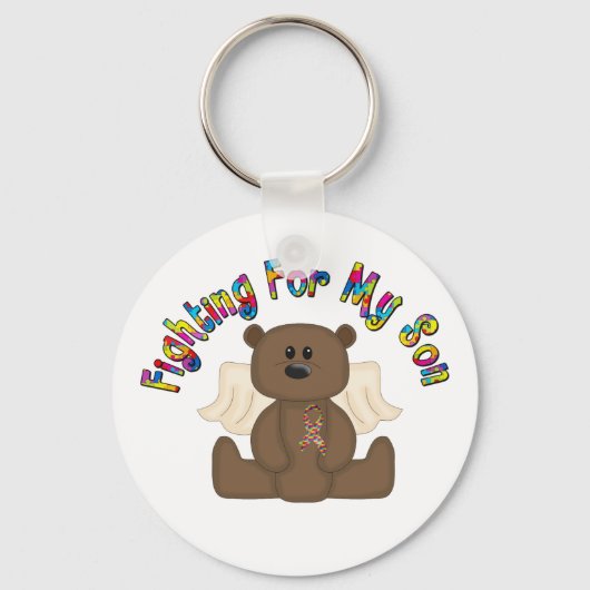 Porte-clés Combattre Pour Mon Fils (Recto)