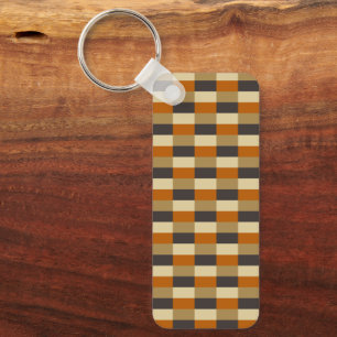 Porte-clés Combinaison de Brown Beige Black Color