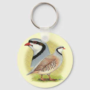 Porte-clés Combo de perdrix de Chukar
