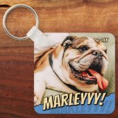 Porte-clés Comédie moderne Simple Cool Personnalisé Photo pou (Recto)