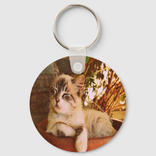 Porte-clés Comfy Sleepy Kitty