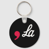 Porte-clés Comma La Funny Ponctuation Kamala Harris (Recto)