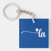 Porte-clés Comma La | Kamala Harris Blue (Devant)