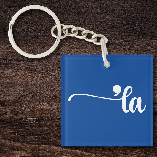 Porte-clés Comma La | Kamala Harris Blue