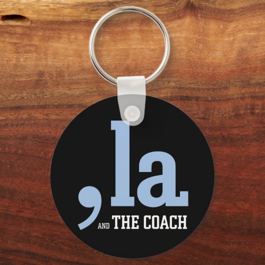 Porte-clés Comma La Kamala Harris Tim Walz Coach 2024 (Recto)