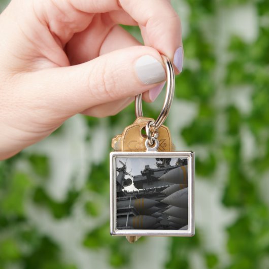 Porte-clés Commande empilée prête à être chargée (main)