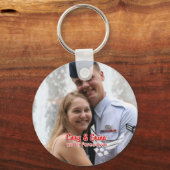 Porte-clés Commande Porte - clé personnalisée (Recto)