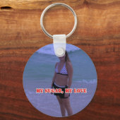 Porte-clés Commande Porte - clé personnalisée (Recto)