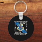 Porte-clés Commandement aérien stratégique Usaf Guerre froide (Recto)