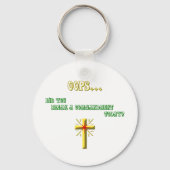 Porte-clés Commandement cassé Christian (Recto)