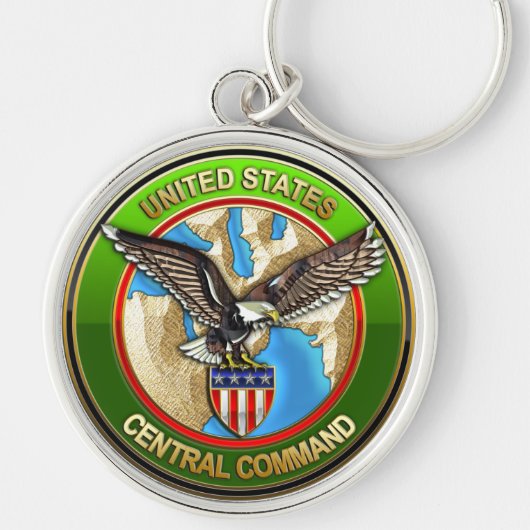 Porte-clés Commandement central des États-Unis (Devant)