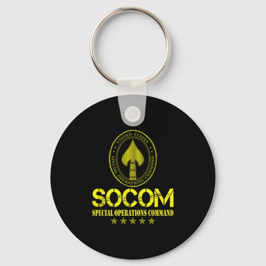 Porte-clés Commandement des opérations spéciales Socom Patrio (Recto)