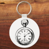 Porte-clés Comme l'illustration de montre de poche Clockwork (Recto)
