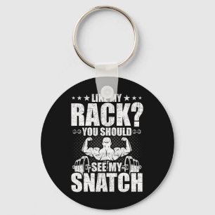 Porte-clés Comme Mon Rack, Vous Devriez Voir Mon Bodybuilding