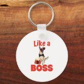 Porte-clés Comme Un Patron Allemand Boss (Recto)