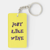 PORTE-CLÉS COMME UN PORTE - CLÉ DE VIN (Dos)