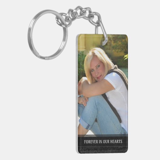 Porte-clés Commémoratif - dos de scène d'arbre - manqué (Devant gauche)