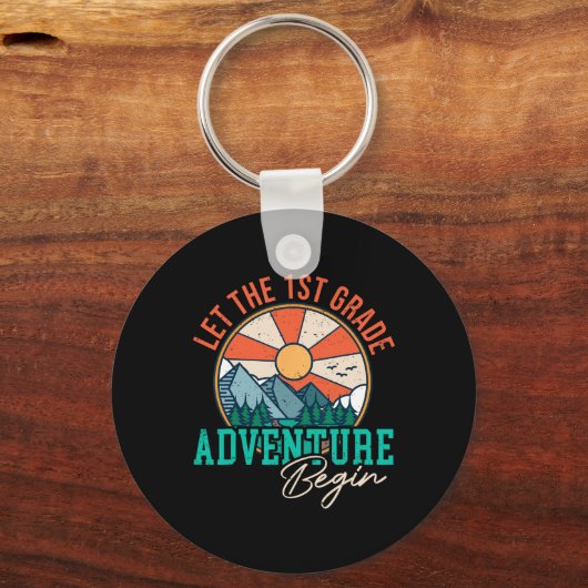 Porte-clés Commençons à s'amuser en 1ère année à Sc (Recto)