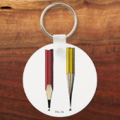 Porte-clés Comment Affiner Un Crayon (Recto)