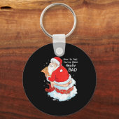 Porte-clés Comment Dire Quand Vous Avez Été Mauvais Noël Naug (Recto)