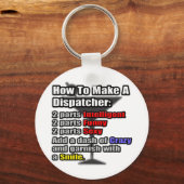 Porte-clés Comment faire un répartiteur .. Drôle (Recto)