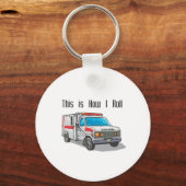 Porte-clés Comment je lance l'ambulance (Recto)