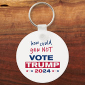 Porte-clés Comment ne pas voter TRUMP 2024 (Recto)