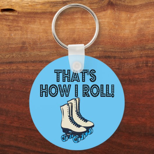 Porte-clés COMMENT ROLLerskate (Recto)