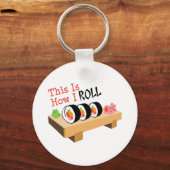 Porte-clés Comment rouler (Recto)