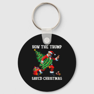 Porte-clés Comment Trump a sauvé Noël Drôle de Noël Trump