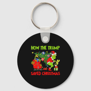 Porte-clés Comment Trump a sauvé Noël Drôle de Noël Trump