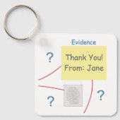 Porte-clés Commission des preuves de la lutte contre le crime (Recto)