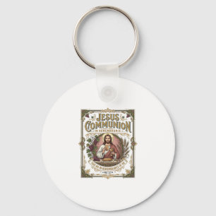 Porte-clés Communion Jésus Communion Jésus Foi chrétienne Vi