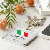 Porte-clés Como Inn Italian Restaurant, Chicago, IL (Côté)