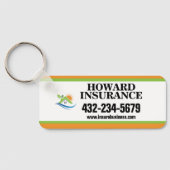 Porte-clés Compagnie d'assurance (Verso)