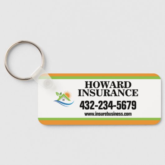 Porte-clés Compagnie d'assurance (Verso)