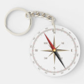 Porte-clés Compas classique (Devant)