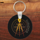 Porte-clés Compas de l'arpenteur (Recto)