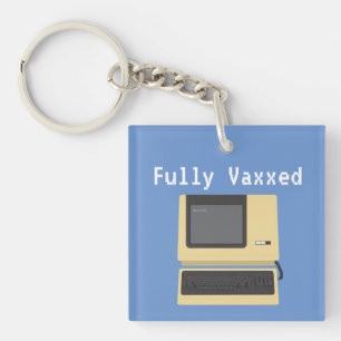 Porte-clés Complètement Vaxxed Funny Geek plaisanterie inform