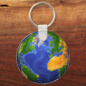 Porte-clés Complétez La Terre Avec Des Données Topographiques (Recto)