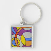 Porte-clés Composition #14 par Michael Moffa (Devant)