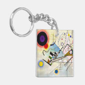 Porte-clés Composition 8 de Kandinsky (Devant gauche)