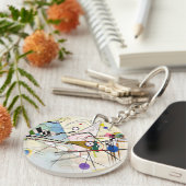 Porte-clés Composition 8 de Kandinsky (Devant droit)