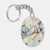 Porte-clés Composition 8 de Kandinsky (Devant gauche)