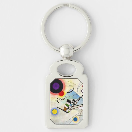 Porte-clés Composition 8 de Kandinsky (Devant)