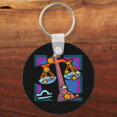 Porte-clés Composition de la bibliothèque (Recto)