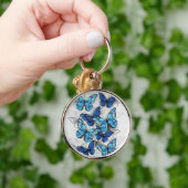 Porte-clés Composition des White and Blue Butterflies (Main)