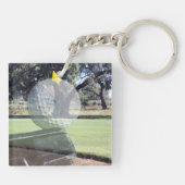 Porte-clés Composition En Couches De Balle De Golf, (Dos)