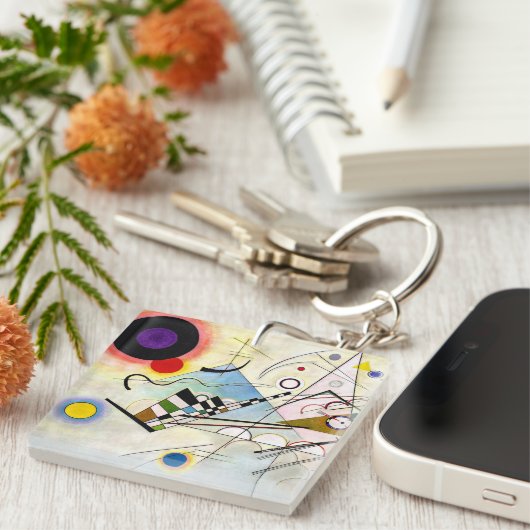 Porte-clés Composition Kandinsky 8 (Devant Droit)