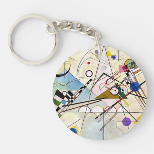 Porte-clés Composition Kandinsky 8 (Devant)